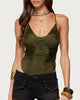 Fringe Tassel Halter Crop Top