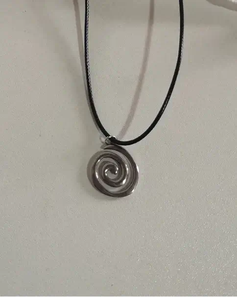 Spiral Necklace — alternate view