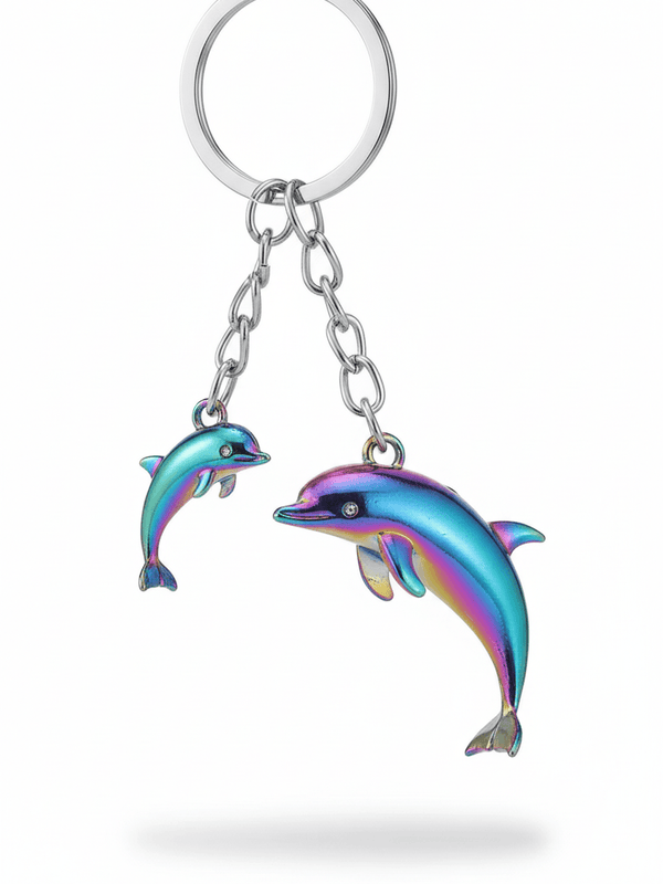Dolphin Keychain — alternate view