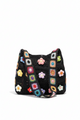 Crochet Flower Tote Bag
