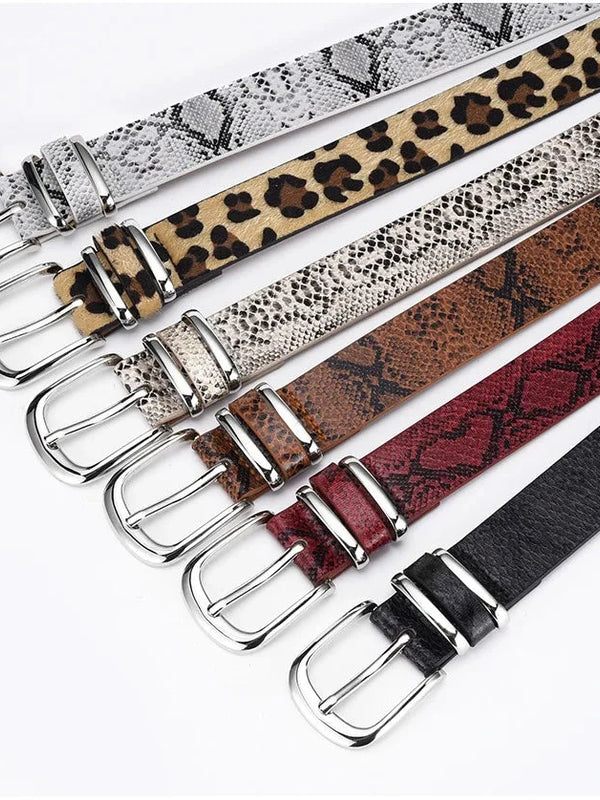 Animal Print Belt — alternate view