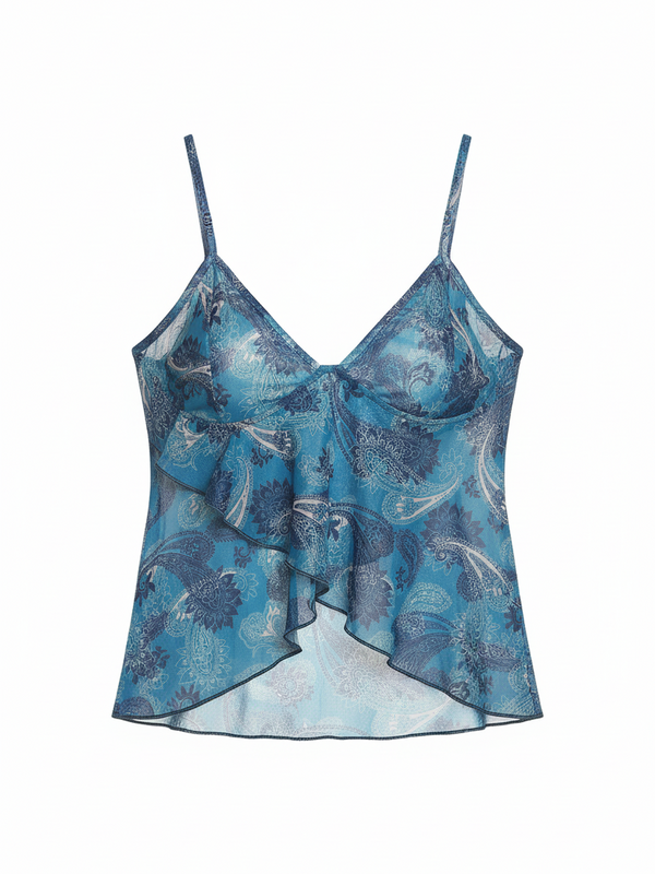 Paisley Mesh Cami — alternate view