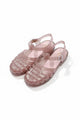 Glitter Rose Jelly Sandals