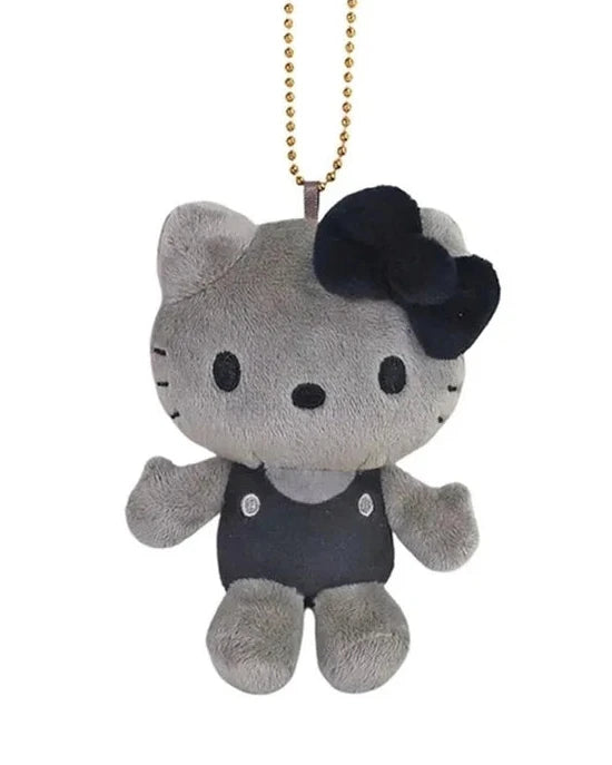 Hello Kitty plush keychain on bag