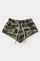 Camouflage Drawstring Shorts