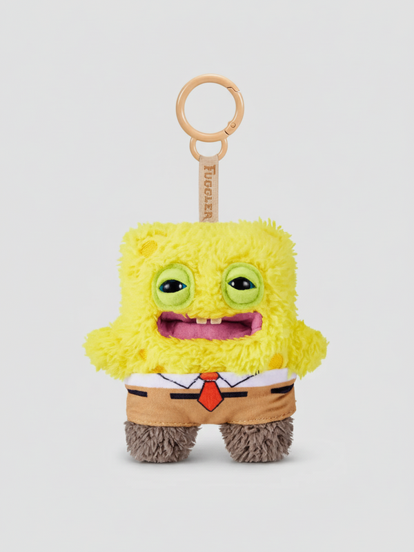 SpongeBob Fuggler plush bag charm keychain