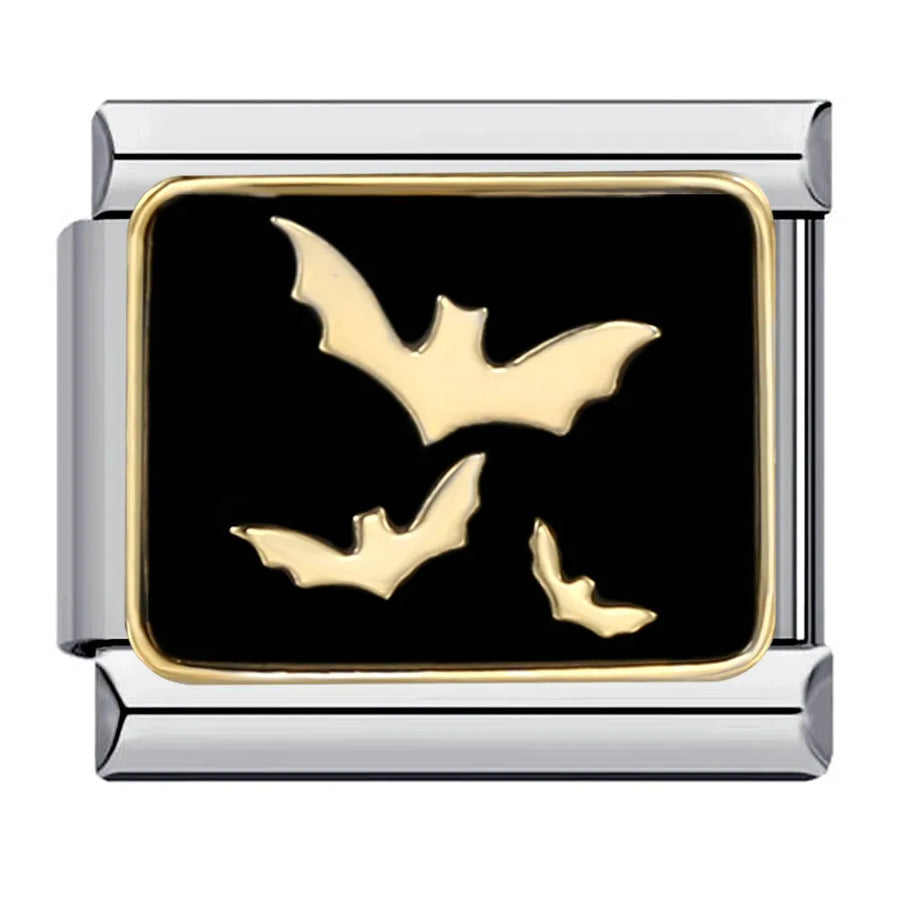 Spooky Halloween enamel Italian charms - view 11