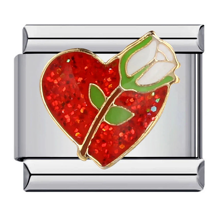 Italian charm collection nine enamel detail - alternate view