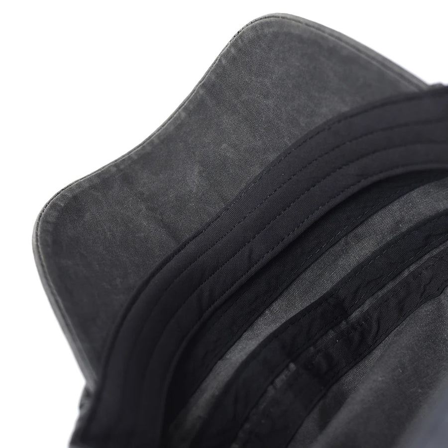 Flat top military cap on model - view 24