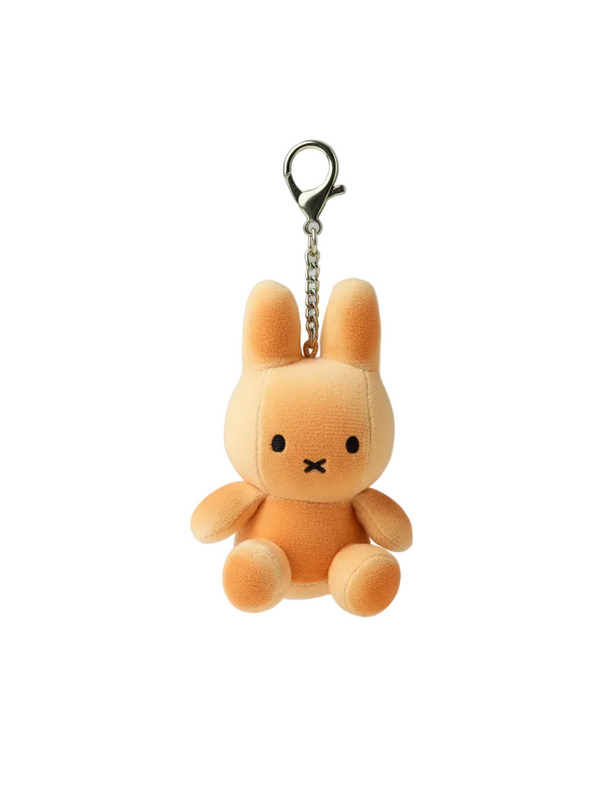 Bread Miffy plush bag charm keychain