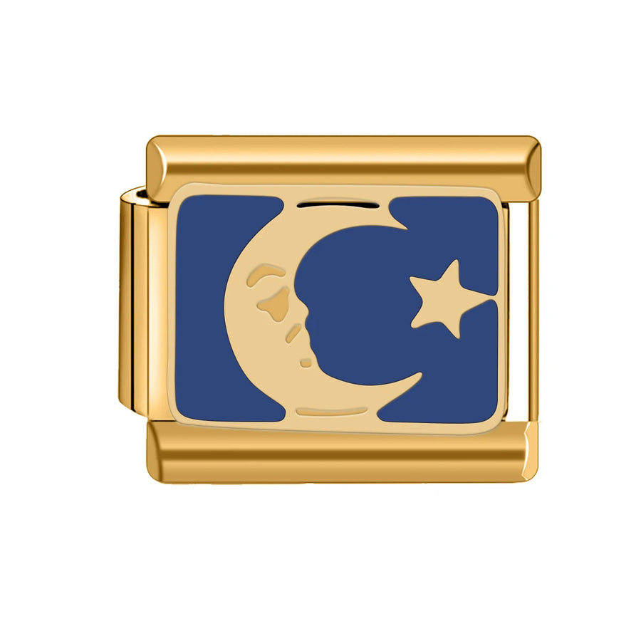 Italian charms collection four ocean theme - alternate view