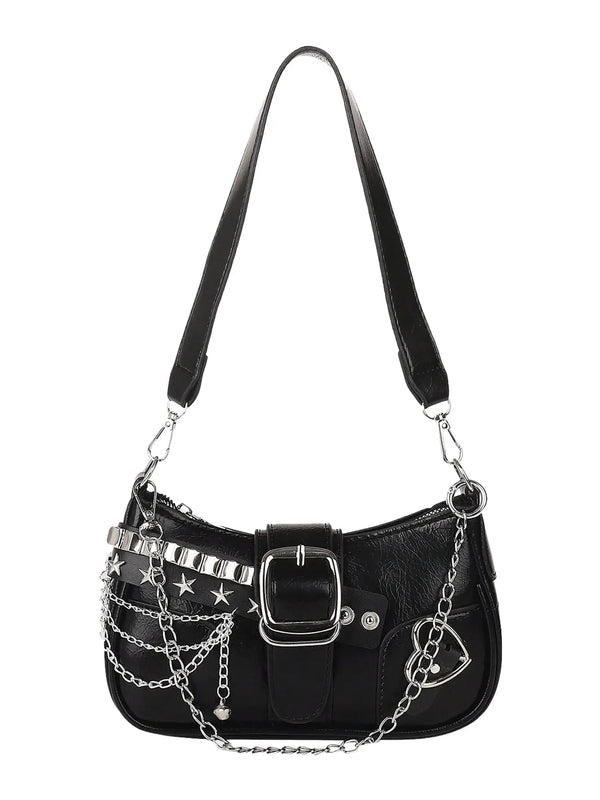 Maximalist Embellished Shoulder Bag — alternate view