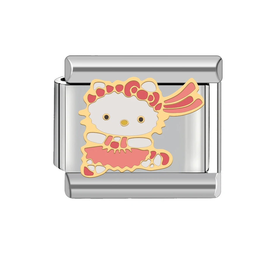 Hello Kitty Italian charm collection on bracelet - view 5