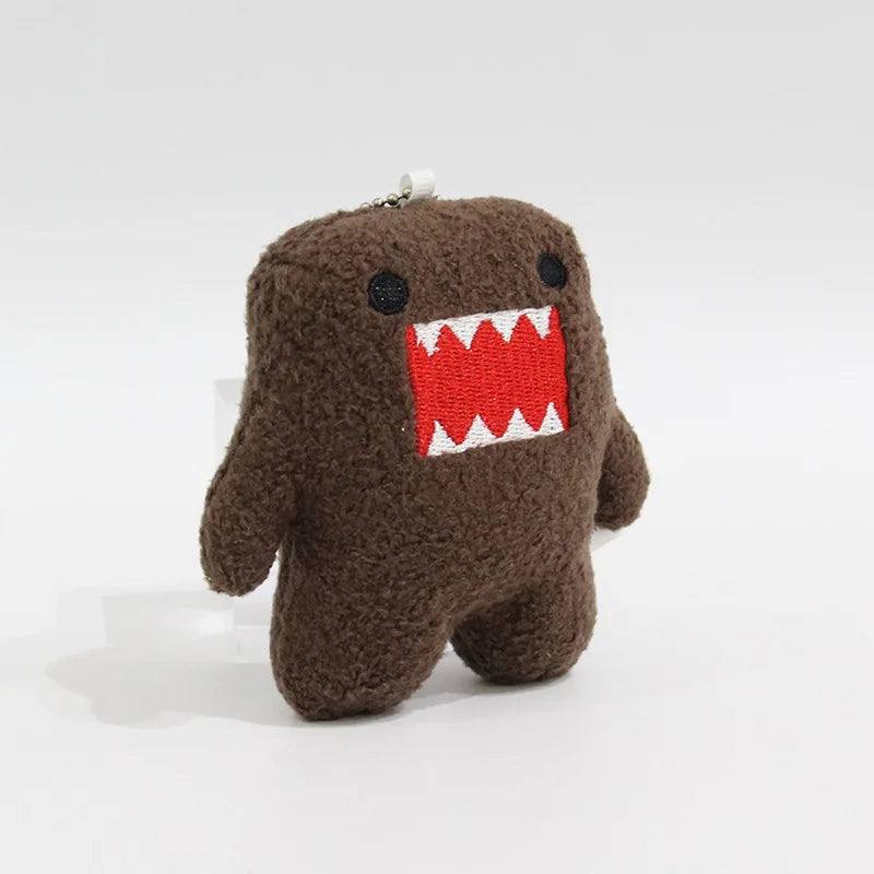Domo Kun plush bag charm keychain - alternate view