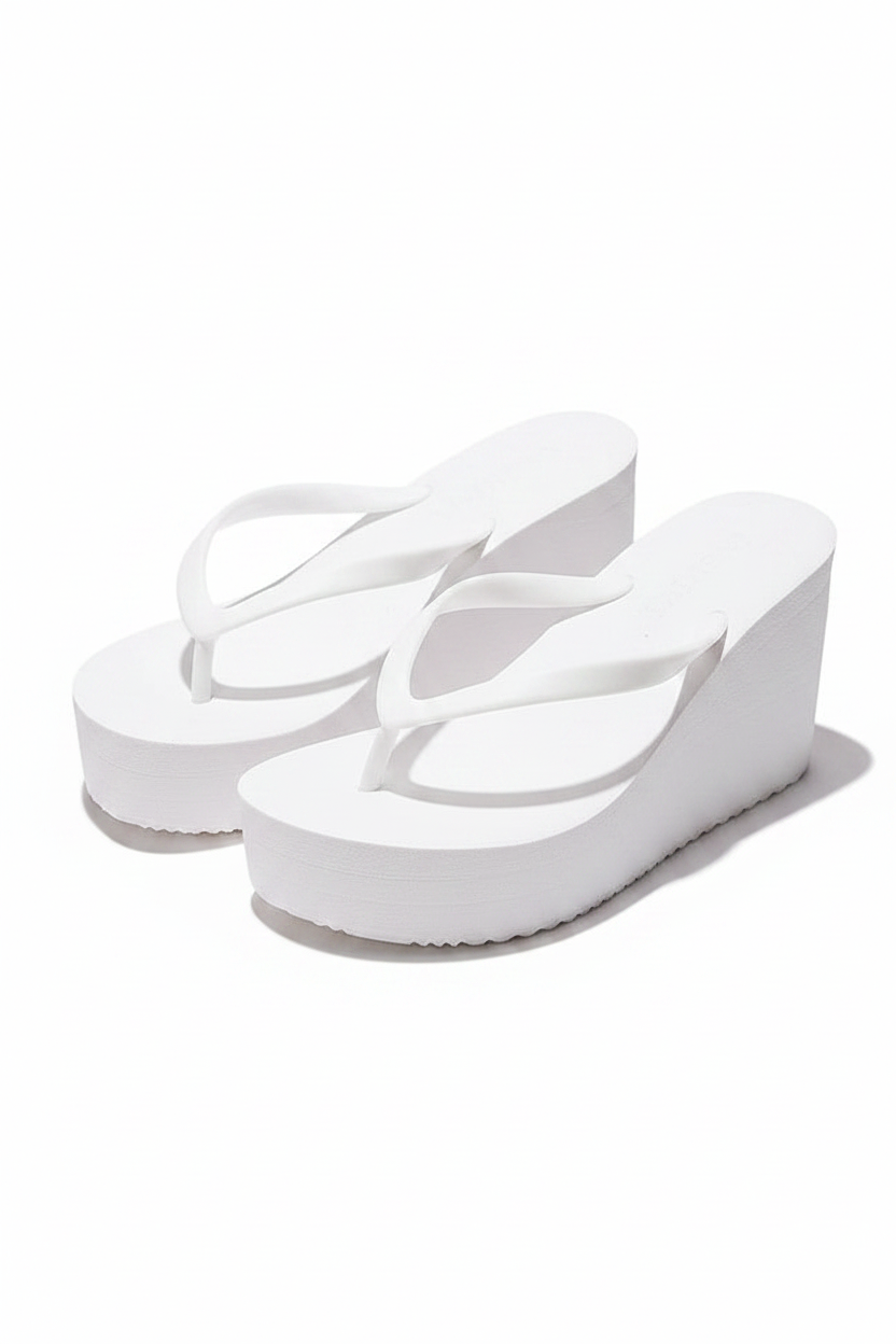 Platform Wedge Flip Flops