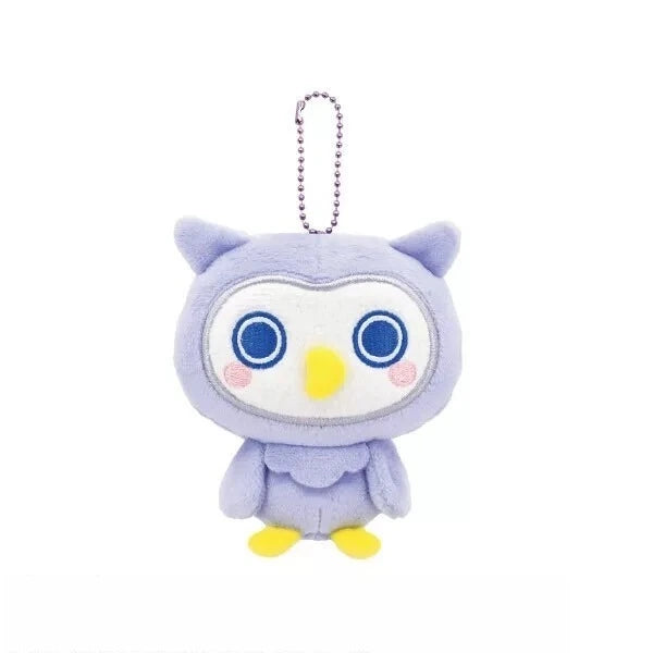 Tamagotchi plush bag charm keychain - detail shot