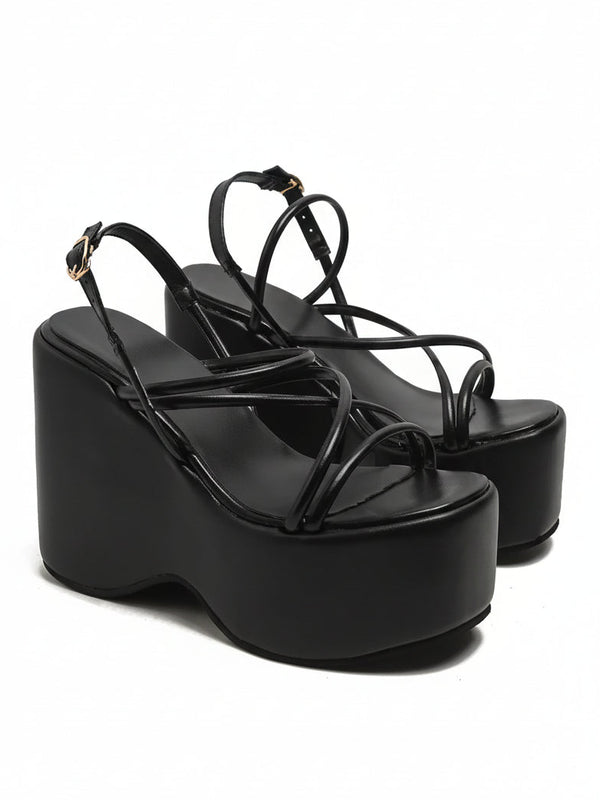 Strappy Platform Sandals