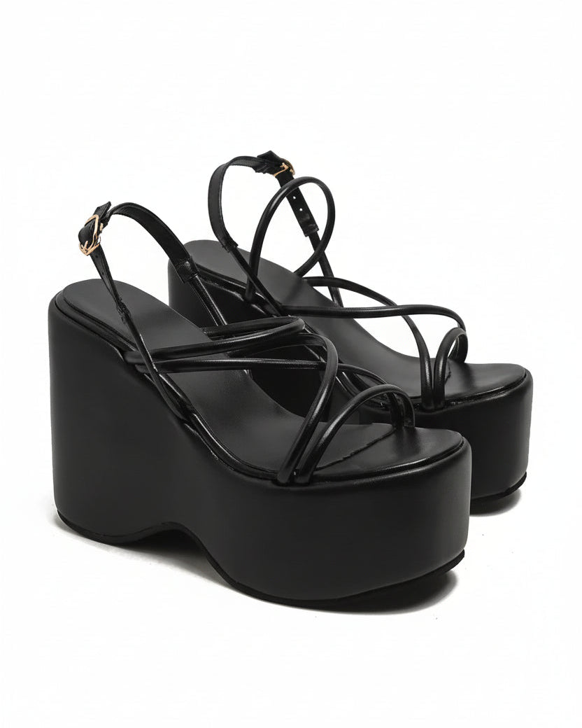 Strappy Platform Sandals
