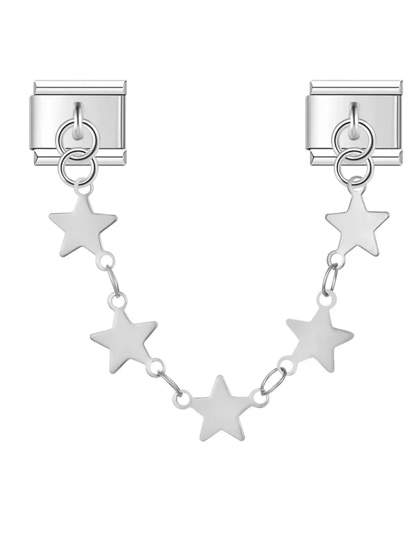 Star Chain Double Charm — alternate view