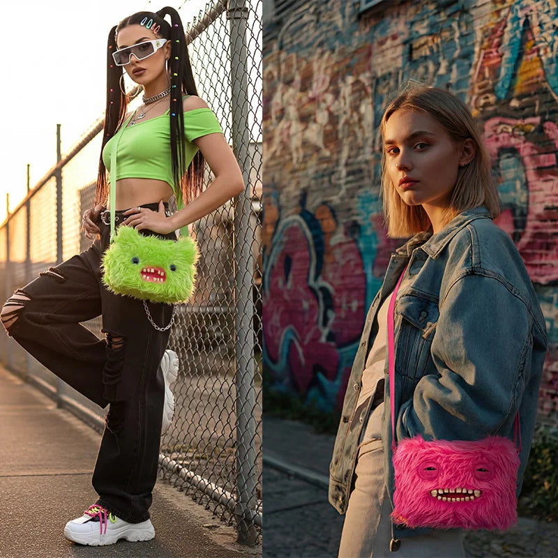 Fugglers plush monster crossbody bag - view 17