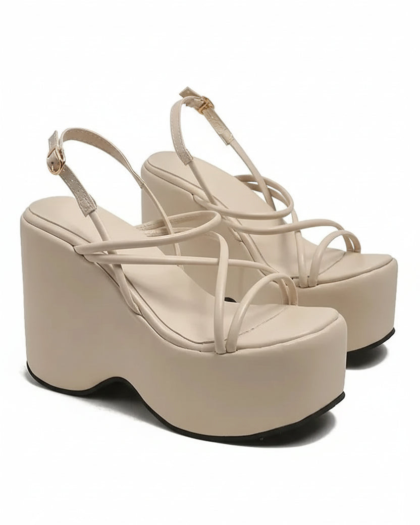 Strappy Platform Sandals