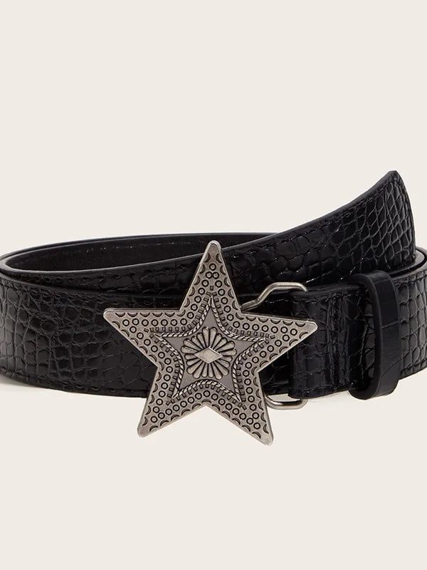 Star Buckle Belt — alternate view