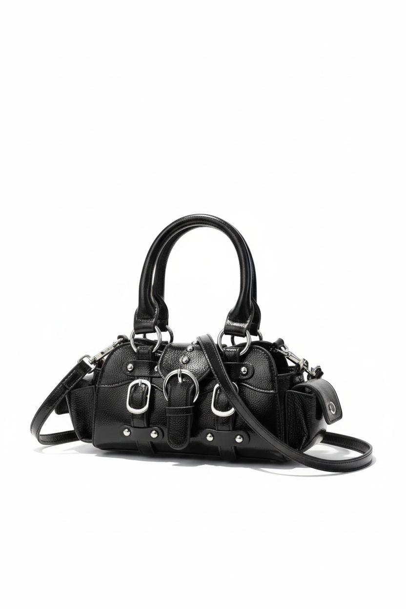 Mini Studded Rivet Crossbody Bag