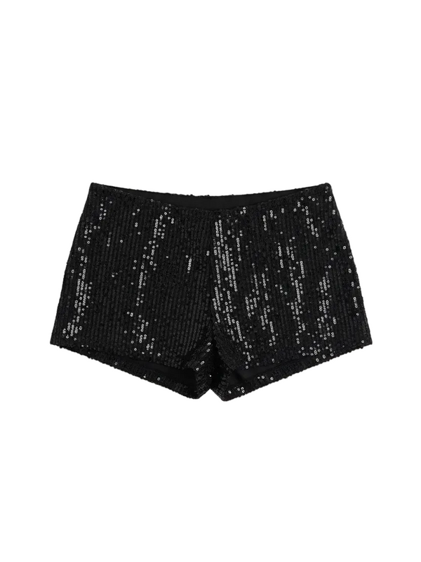 Sequin Micro Shorts — alternate view