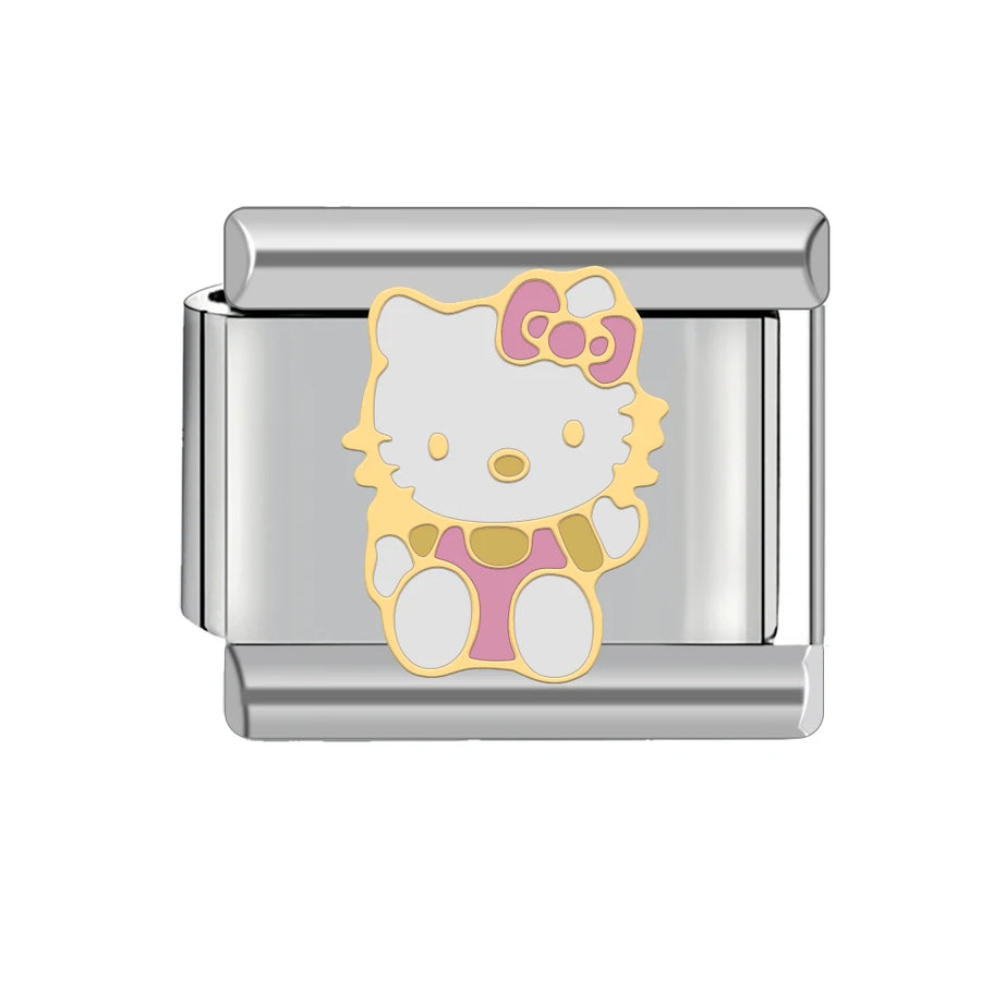 Hello Kitty Italian charm collection on bracelet - view 12