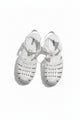 White Jelly Sandals