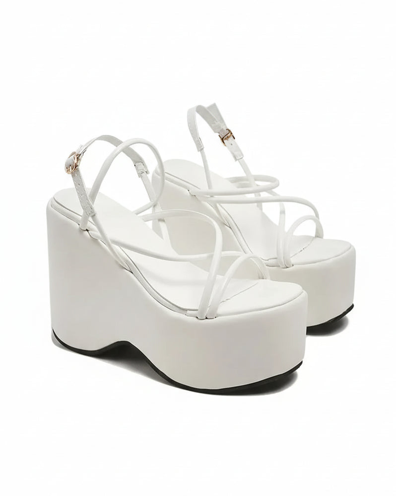 Strappy Platform Sandals