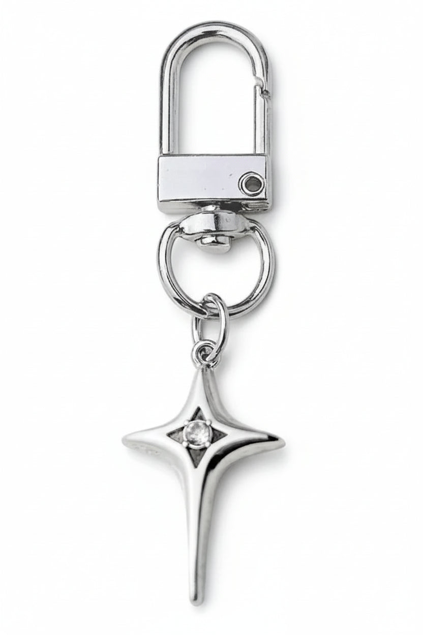 Star moon metal keychain - view 15