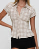Y2K Plaid Button Down Shirt