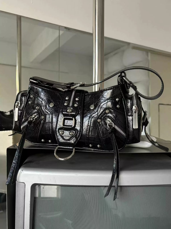 Biker Shoulder Bag — alternate view