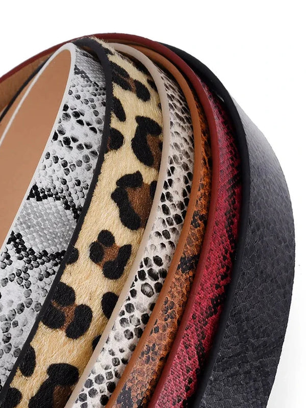 Animal Print Belt