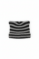 Cat Ears Striped Knit Beanie