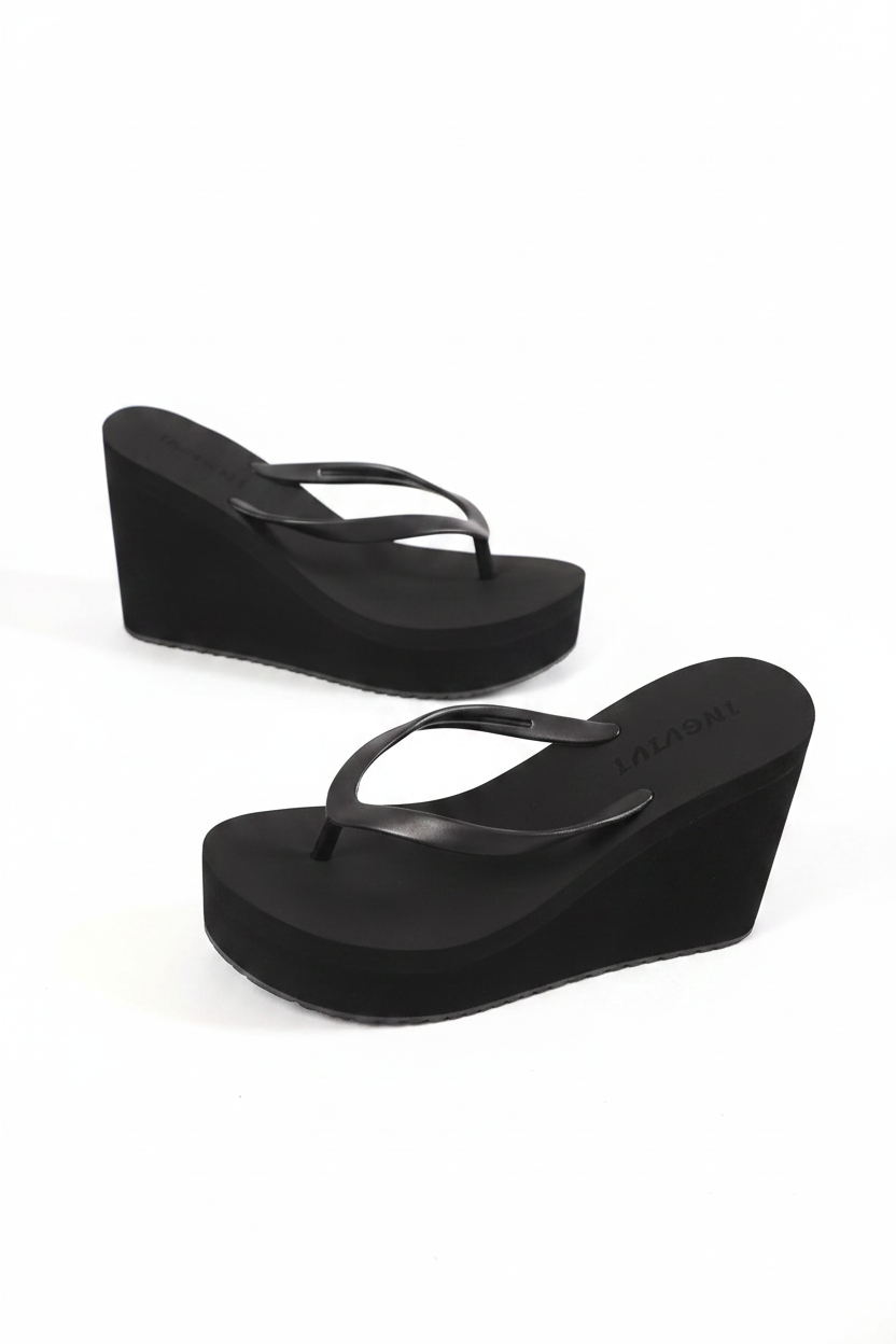 Platform Wedge Flip Flops