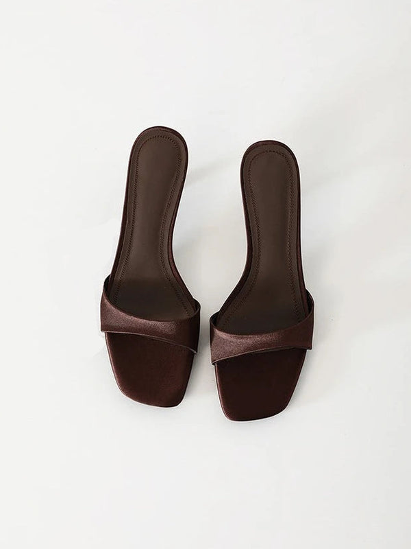 Open Toe Kitten Heels — alternate view