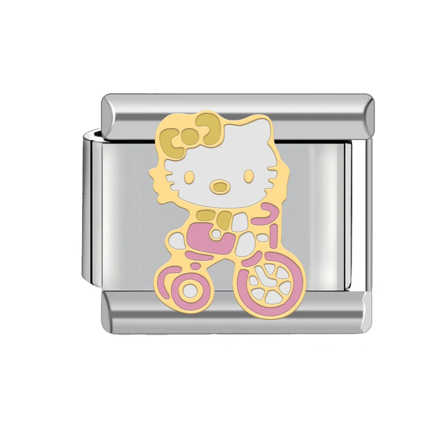 Hello Kitty Italian charm collection on bracelet - view 17