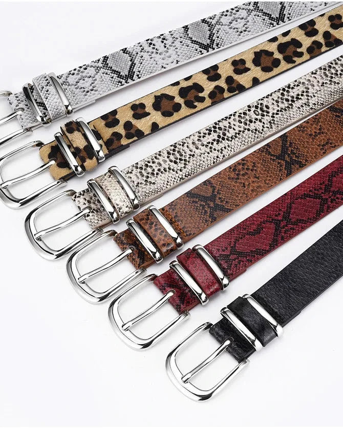 Animal Print Belt