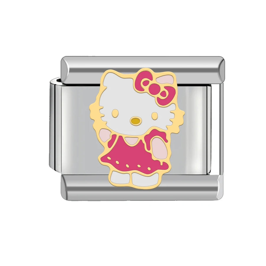 Hello Kitty Italian charm collection on bracelet - view 36