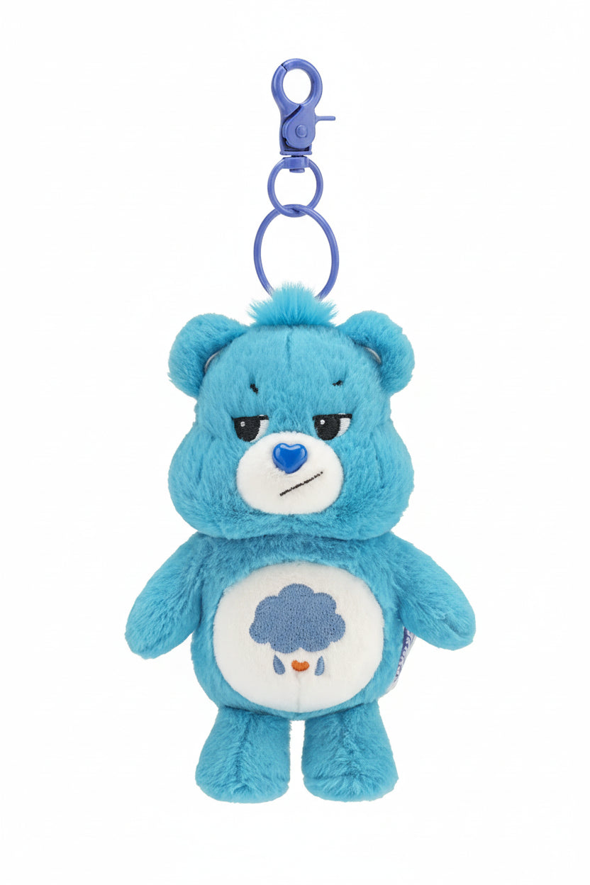 Care Bears plush bag charm keychain - styling view
