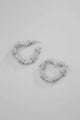 Barbed Wire Heart Earrings