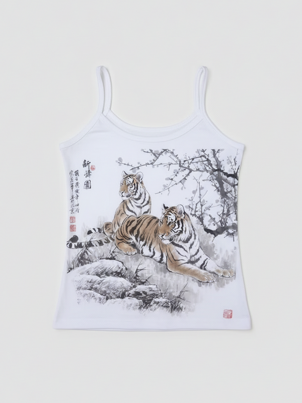 Tiger Sakura Graphic Cami — alternate view