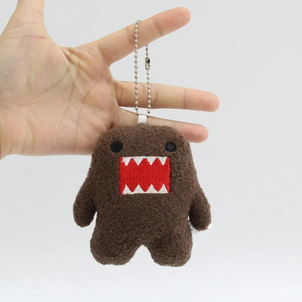Domo Kun plush bag charm keychain