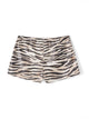 Sequin Zebra Micro Shorts