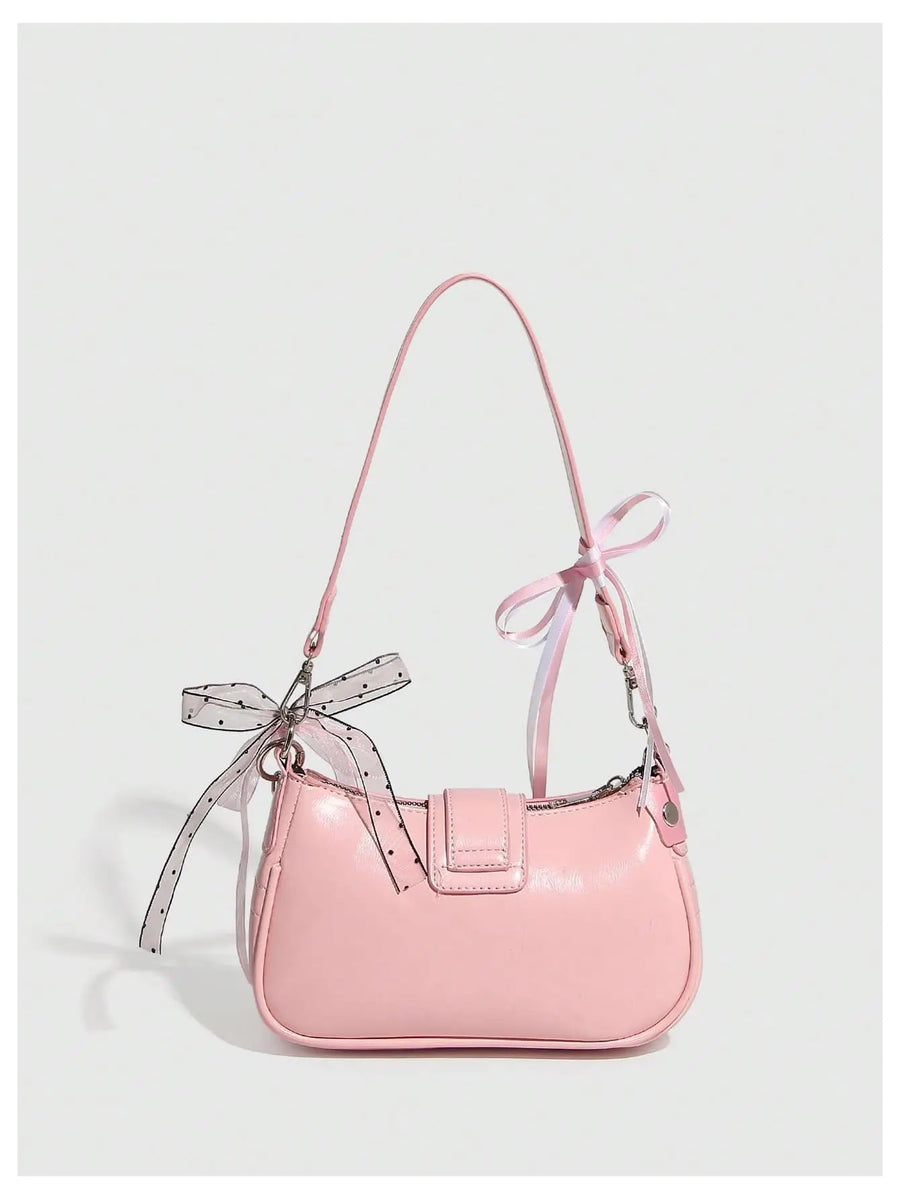 Maximalist embellished Y2K shoulder bag - view 17