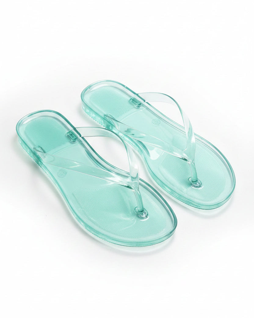 Crystal Flip Flop Jelly Sandals