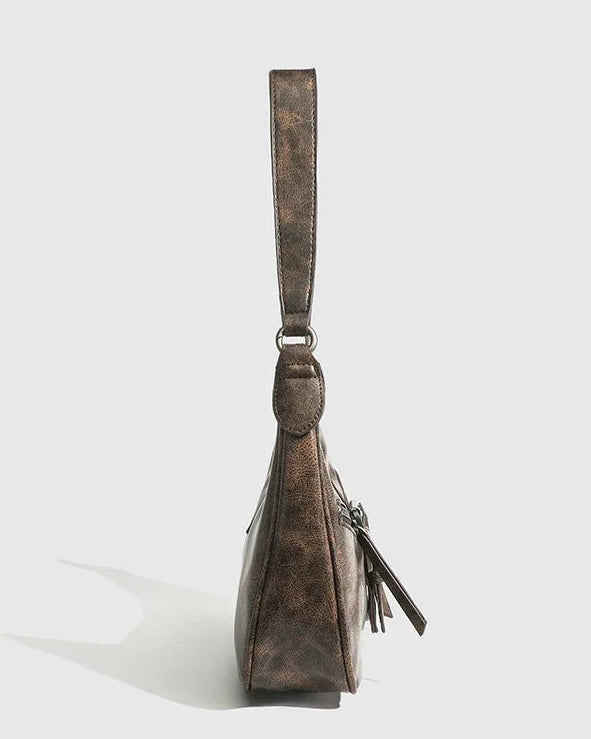 Retro belt clasp shoulder bag - view 12