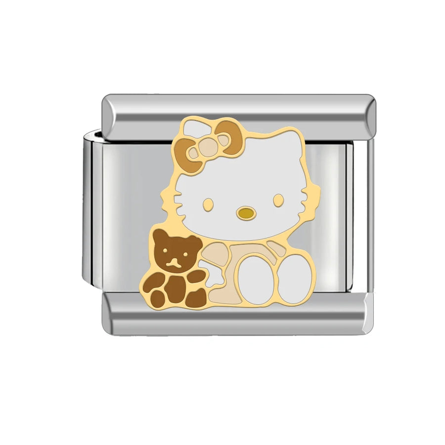 Hello Kitty Italian charm collection on bracelet - view 26